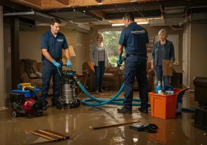 Basement Water Extraction and Removal Techniques process in Hollywood, CA